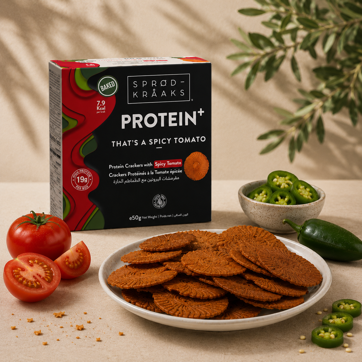 Spicy Tomato Kråaks